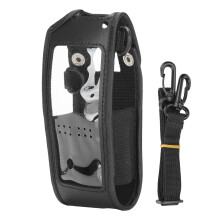 Custodia protettiva per ricetrasmittente, in morbida pelle PU, per Anytone ATD878UV Plus, con cordino extra incluso. Tessuto resistente all'usura, di