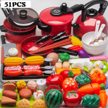 73 pièces - Jeu de cuisine de simulation pour enfants - Jouet éducatif et amusant pour garçons et filles