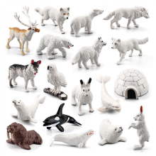 Giocattoli Halloween animali: orca, tricheco, igloo, set per bambini