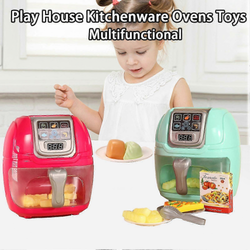 Smart Sensor LED Play House Kitchen Set with Oven & Fryer 1