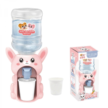 Rabbit Beans Drinking Fountain Simulation Water Dispenser Fun Play House Mini Water Toy Kitchen Toy for Boys Girls Toddlers