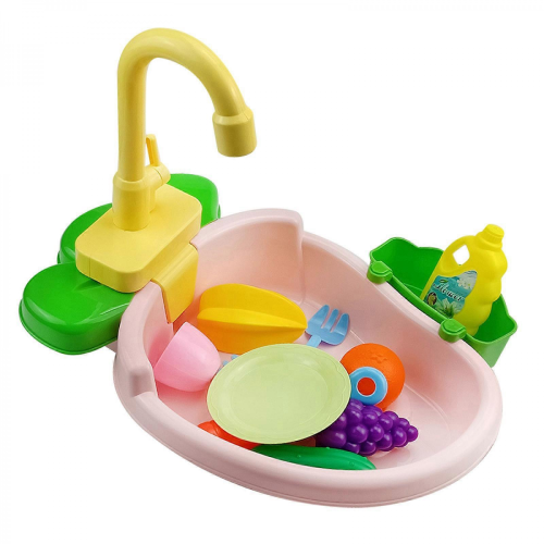 Jouets d'évier PKKitchen avec eau courante - Cadeaux pour enfants 1