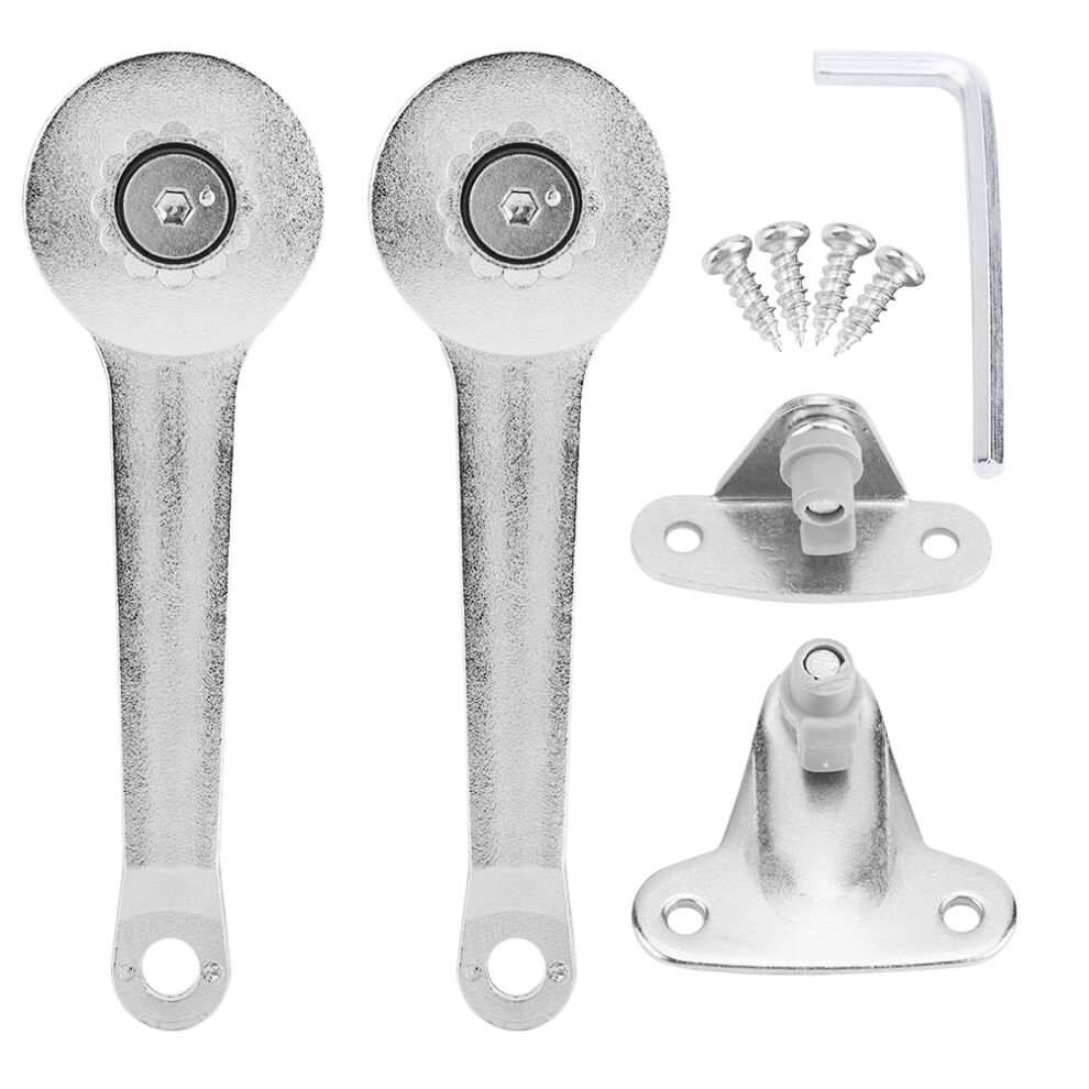 Lid Stay Hinges, Soft Close Heavy Duty For Chests, Adjustable Tension Durable Material, Supports Max Weight Easy Install 9554910114711