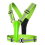 Gilet LED réfléchissant USB rechargeable, sécurité course nocturne, taille ajustable. 6