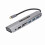 Διανομέας USB C με προσαρμογέα πολλαπλών θυρών οθόνης 4K, σταθμός σύνδεσης παροχής 1