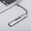 Διανομέας USB C με προσαρμογέα πολλαπλών θυρών οθόνης 4K, σταθμός σύνδεσης παροχής 4
