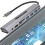 Διανομέας USB C με προσαρμογέα πολλαπλών θυρών οθόνης 4K, σταθμός σύνδεσης παροχής 6