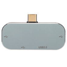 USB-C-Multiport-Adapter, Hot-Swap-fähige Typ-C-Erweiterungsdock mit 3,5-mm-Audioanschluss, PD-Ladeanschluss, USB 3.1/USB 2.0-Hub für MacBook und