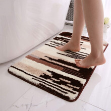 Tapis de bain en microfibre ultra absorbante, doux et épais, avec envers antidérapant en TPR, idéal pour le sol de la salle de bain, la baignoire