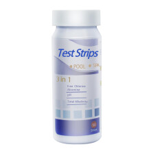 Hot Tub Test Strips 4Parameter Chlorine, pH, Alkalinity, Hardness For Hot Tubs, Pools, Spas Easy to Use