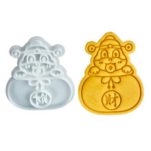 Delicate Snake Year Cookie Molds For Creative Biscuits-fiscal