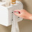 Stylish Wall Mounted Tissue Storage Box-Creamy Yellow 6