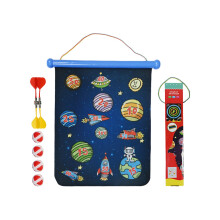 Magnetic Dart Game Indoor Dartboard 15.75 x 18.1 Inches Safe Stable Outdoor Bundle Stocking Stuffers Starry