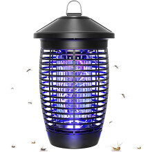 Lampada antizanzare registrata presso l'EPA, dispositivo elettrico a luce UV per uccidere le mosche, con design impermeabile IPX6, per uso interno ed