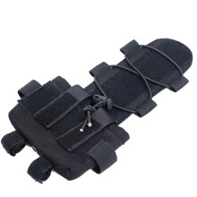 Helmet Battery Pouch Counterweight Case Universal Black for Night Airsoft Balancing Weight Bag
