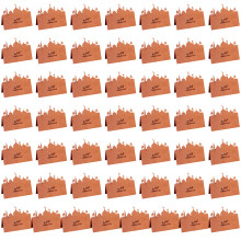 50pcs Middle Eastern Inspires Table Name Cards for-Bronze