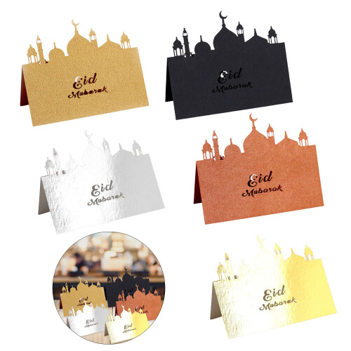 50pcs Middle Eastern Inspires Table Name Cards for-Bronze 2