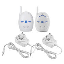 Baby monitor audio digitale wireless con portata fino a 250 metri, microfono ad alta sensibilità con indicatore visivo del livello sonoro, di buona
