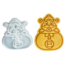 Elegant Snake Year 2025 Cookie Molds Delicate Snake Year-S