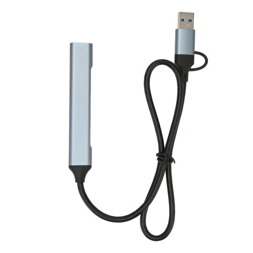 Διανομέας USB με 4 θύρες, εξαιρετικά γρήγορη μεταφορά δεδομένων, προσαρμογέας USB C,