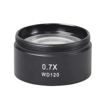 0.5/0.7X Objective Lens Microscope Accessories For Industry Video Microscope, 0.7X Magnification, Compatible Models