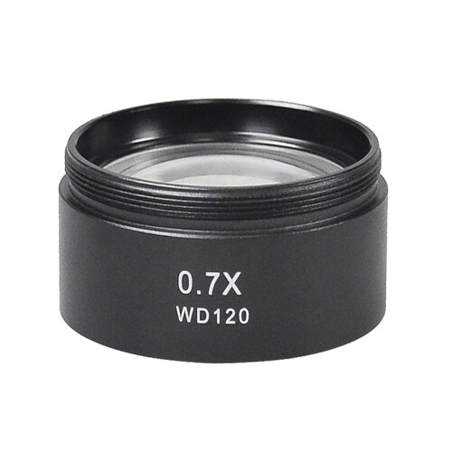 0.5/0.7X Objective Lens  Microscope Accessories For Industry Video Microscope, 0.7X Magnification, Compatible Models