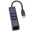 Προσαρμογέας πολλαπλών θυρών τύπου USB C Hub, θύρα USB Plug and Play για Gigabit Ethernet RJ45, θύρα με 3 3