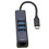 Προσαρμογέας πολλαπλών θυρών τύπου USB C Hub, θύρα USB Plug and Play για Gigabit Ethernet RJ45, θύρα με 3 8