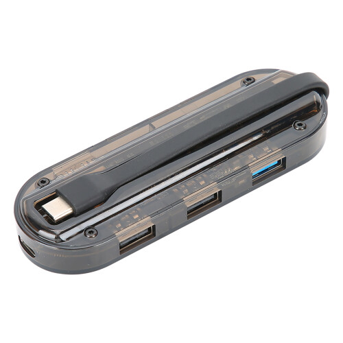 Σταθμός σύνδεσης 7In1USB C Hub πολλαπλών λειτουργιών με φόρτιση PD, υποστήριξη οθόνης 1