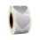 300Pcs Scratch Sticker 25mm for Making Raffle Card-Silver 1