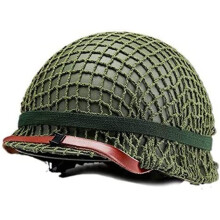 WW2 US M1 Steel Helmet Imitation For Airsoft Use CS Game Accessory WWII Military Equipment Steel Pot Replica