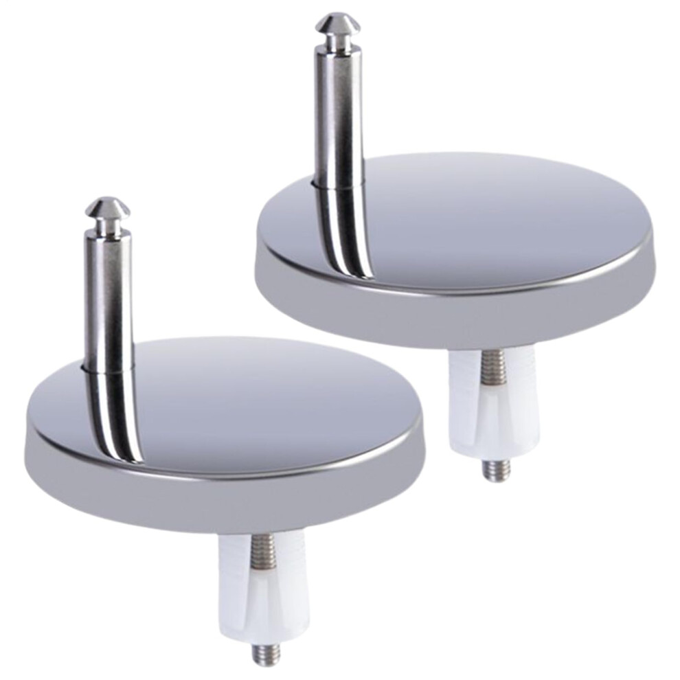Toilet Seat Hinges Fixings 2X Replacement Parts, Easy Install Bolts And Nuts, Compatible With Most Toilet Seats 9365049237994