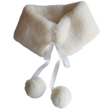Écharpe sophistiquée pour filles, Styles doux, foulard-Beige