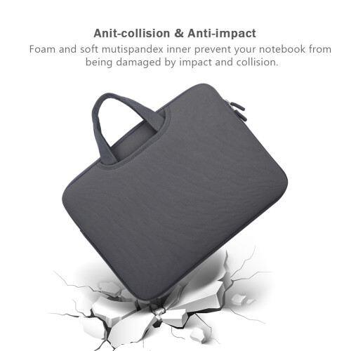 Capa para laptop para MacBook Pro com design totalmente protetor, leve e resistente a impactos, compatível com dispositivos de 13 a 15 polegadas, 1
