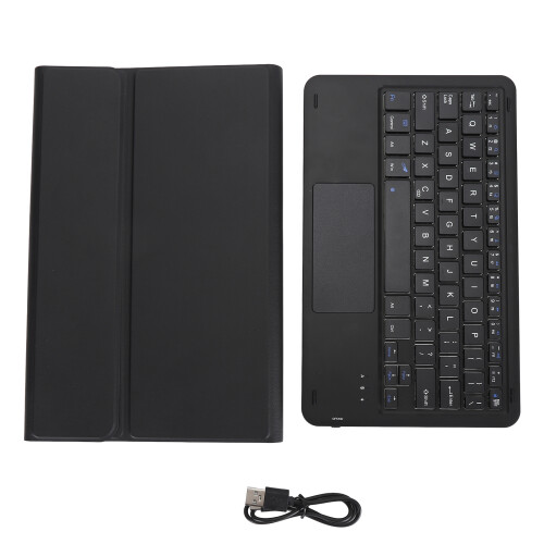 Φορητό πληκτρολόγιο Bluetooth για tablet, αποσπώμενο ασύρματο πληκτρολόγιο με touchpad