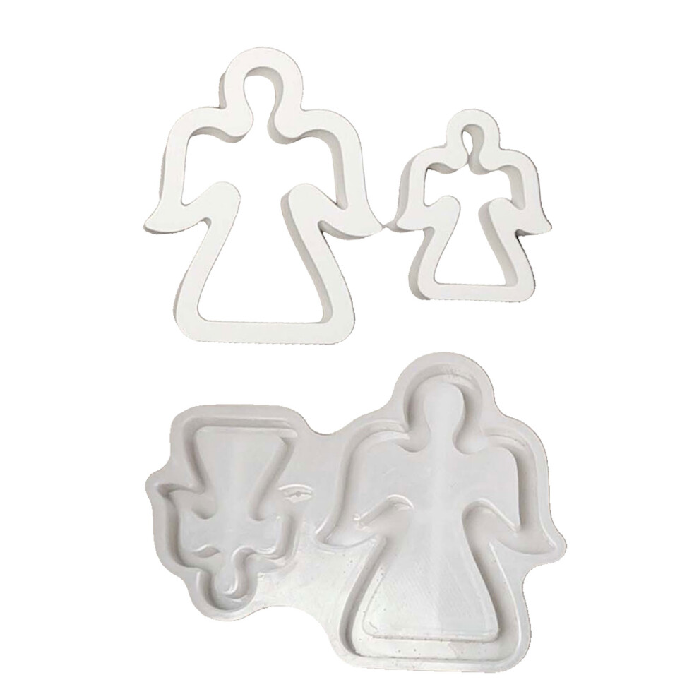 3D Angel Silicone Mould Handmade Epoxy Resin Molds Angel Candle
