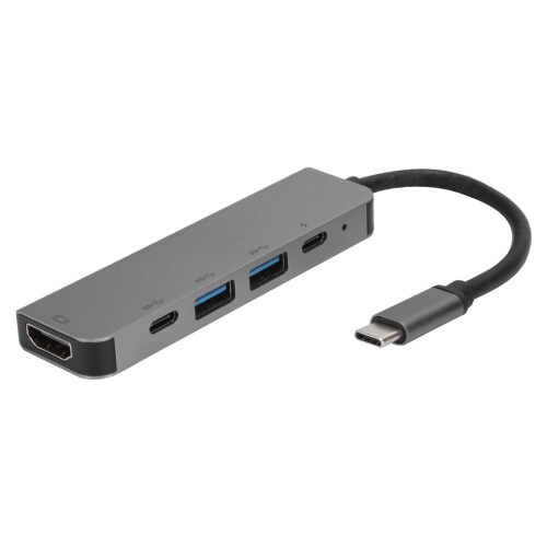 Διανομέας USB C για MacBook Pro, προσαρμογέας πολλαπλών θυρών οθόνης 4K HDMI με φόρτιση PD 100W