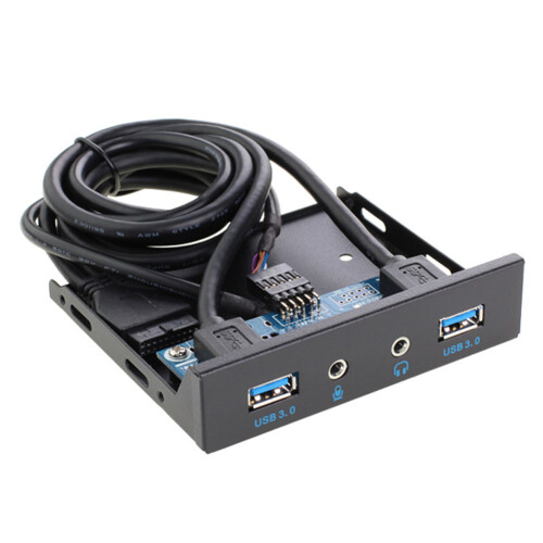 Frontpanel til diskett USB 3.0-grensesnitt Høyhastighets dataoverføring Metallhus Plug and Play Solid materiale Kompatibel med Windows-system