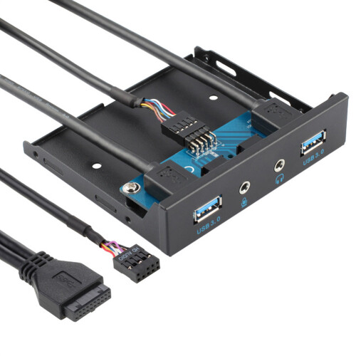Frontpanel til diskett USB 3.0-grensesnitt Høyhastighets dataoverføring Metallhus Plug and Play Solid materiale Kompatibel med Windows-system 1