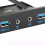 Frontpanel til diskett USB 3.0-grensesnitt Høyhastighets dataoverføring Metallhus Plug and Play Solid materiale Kompatibel med Windows-system 5