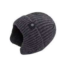 Bonnet d'hiver pour hommes, chapeau-Casquette simple grise