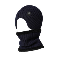 Chapeau d'hiver classique pour hommes-Costume bleu marine