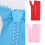 Nylon Zippers for Sewing Craft Making Bag Wallet-Light Grey 3