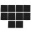 Φύλλα φίλτρου ενεργού άνθρακα για φίλτρα κάδου κομποστοποίησης, απορρόφηση 1