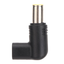 90-graders bærbar strømadapter USB C til DC 7,9 mm ladeadapter med PD E-merkebrikke støtter spenningsområde 18,5 til 20 V kompakt lett design for