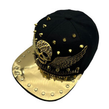 Chapeau de Baseball à rivets élégant pour hommes,-ailes de crâne