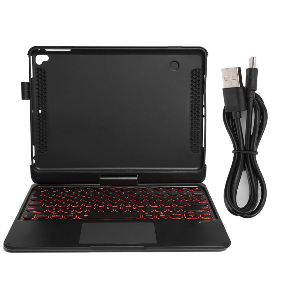 Keyboard Case For Ipad 9.7 Inch Auto Sleep Wake Function, Wireless Detachable Keyboard Slim Design Backlit Keyboard 360 Degree Rotate With Pen Holder 9486358021231
