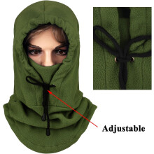 Maschera da sci antivento per sport invernali, passamontagna termico con copertura completa del viso, maschera calda regolabile per uomo e donna,