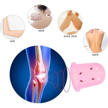 Revolutionér din selvplejerutine, Anti-cellulite cupping-terapisæt, Silikone vakuummassagekopper, Smertelindring og forbedret blodgennemstrømning,