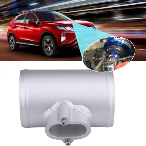 Air Flow Sensor Mount MAF 76mm Intake Meter Mount Base Adapter For Astra J GTC Silver 1